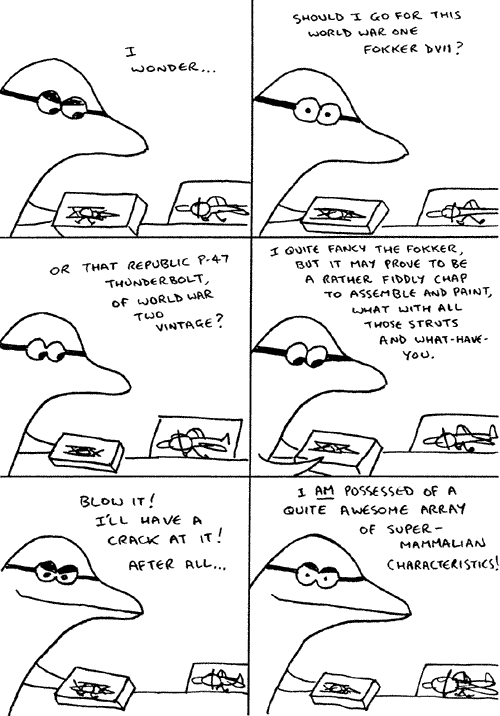 Captain Dolphin Meets...  The Model!, page 2 (c) Ralph Kidson