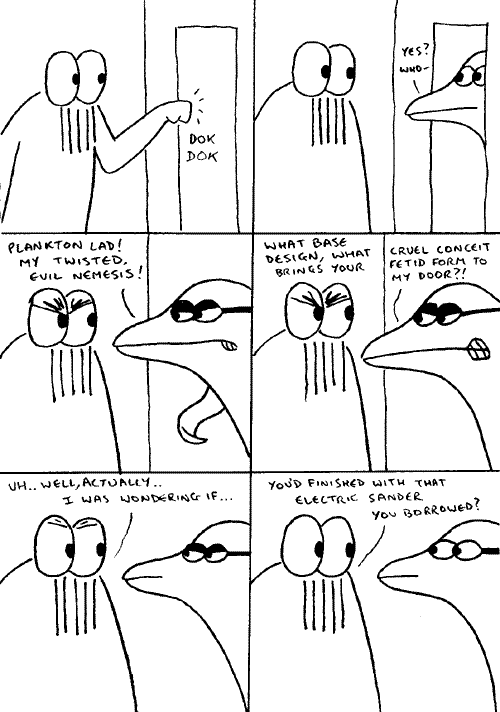 ARG! It's that Arch Fiend - Plankton Lad!, page 1 (c) Ralph Kidson